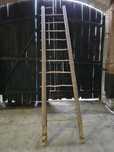 Stara drewniana drabina 4m 10 stopni
