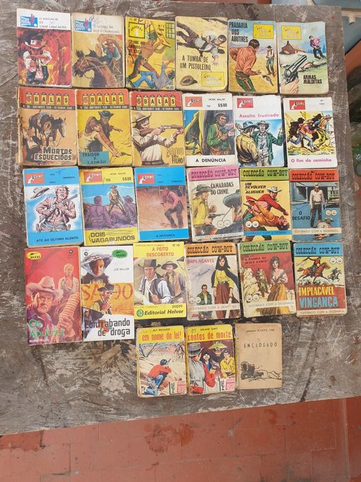 Mini livros de cowboys
