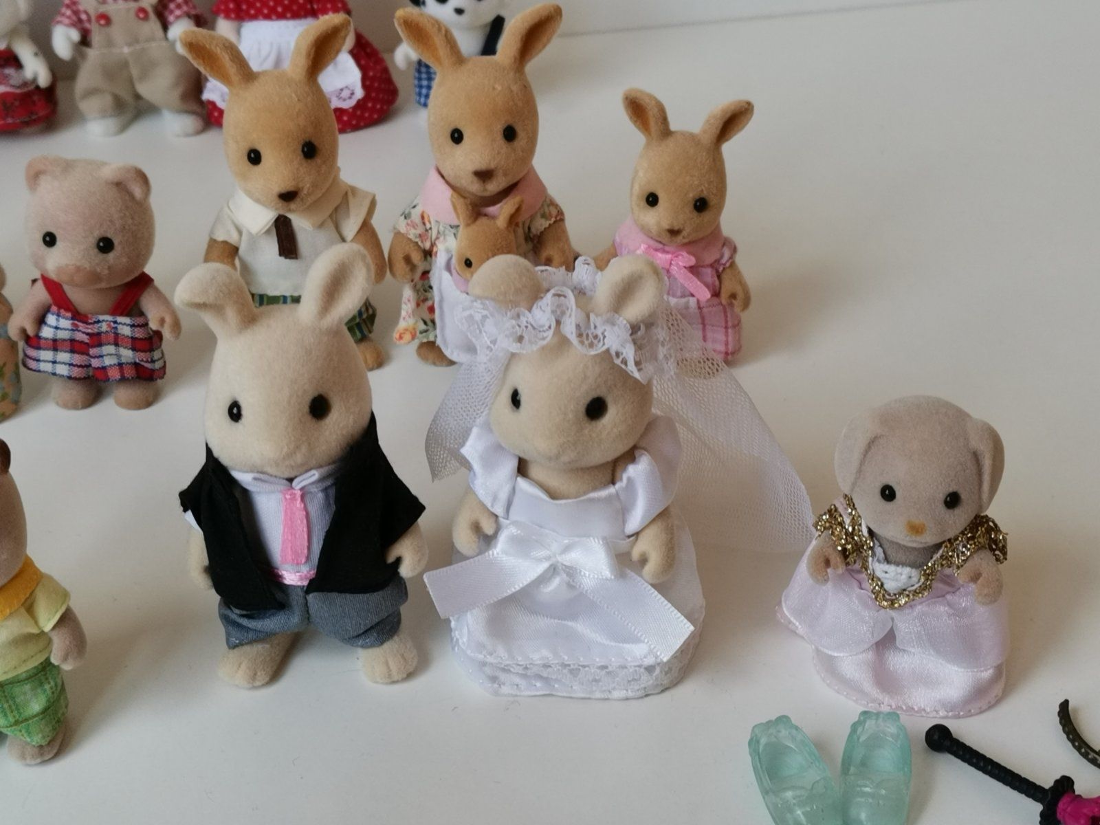 Sylvanian families сильвания мебель,зверушки,кухня