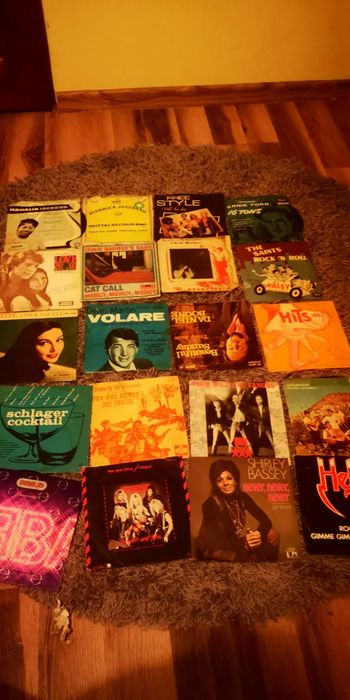 Płyty Winylowe 104szt duże i 41 szt małych