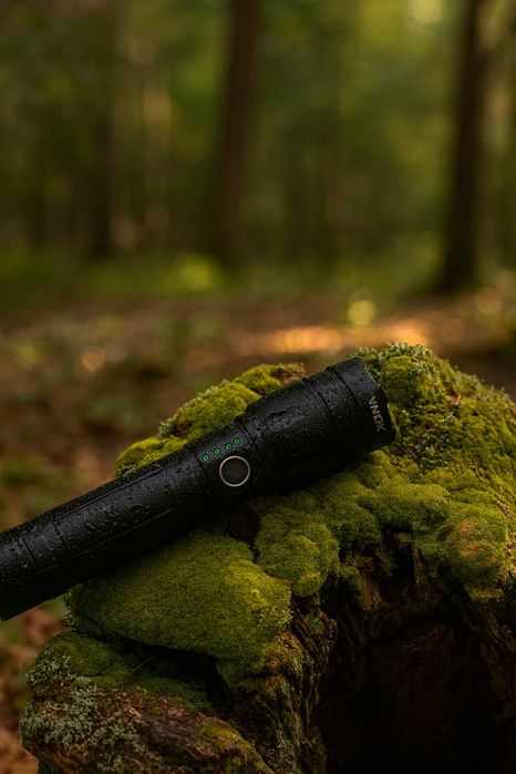 Latarka LED Taktyczna Akumulatorowa Wojskowa ZOOM 30W USB-C Powerbank