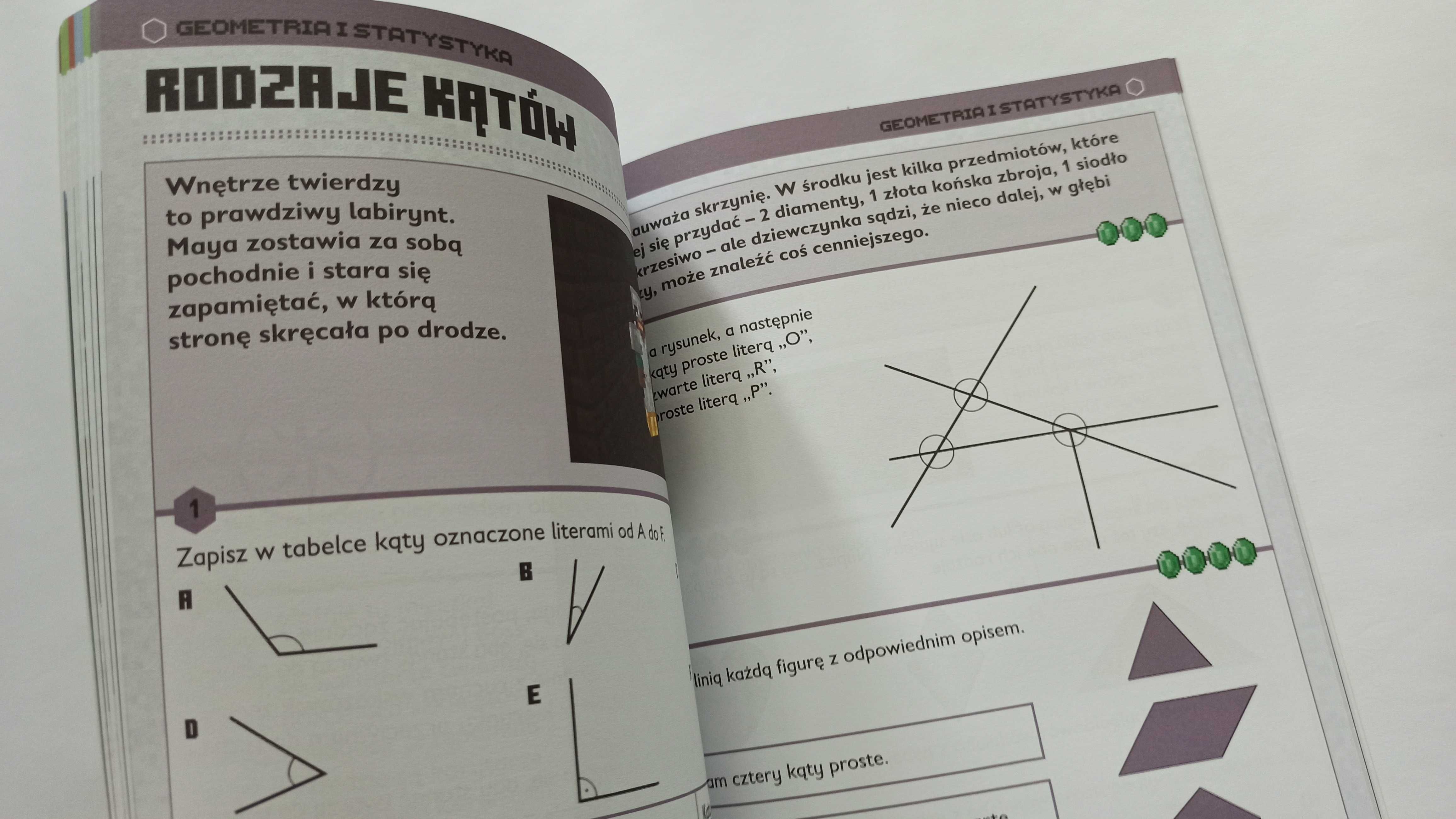 Minecraft – Matematyka Mega Zadania (wiek 9+) – NOWA książeczka