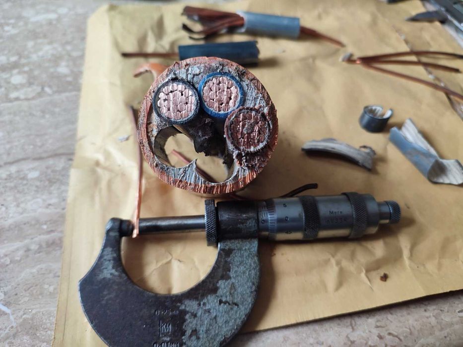 Кабель провід 5*95 мідь