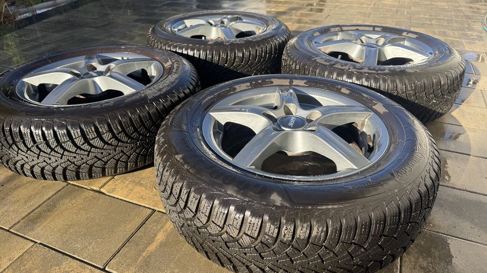 Opony zimowe i felgi na sprzedaż, koła, zestaw