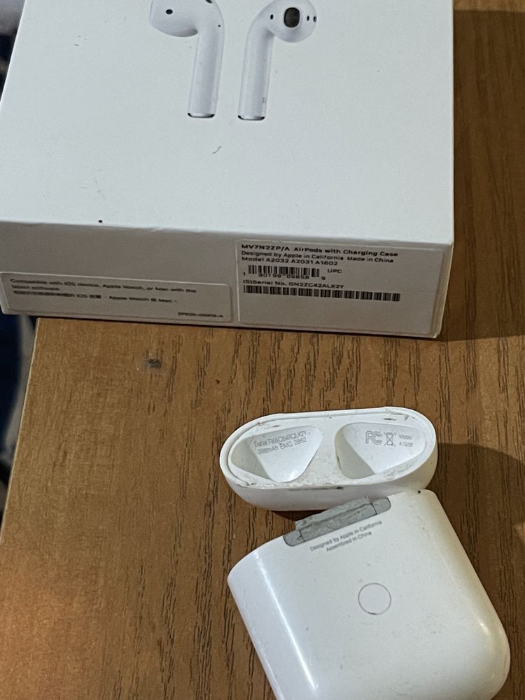 Оригинал Кейс для наушников AirPods, наушинки