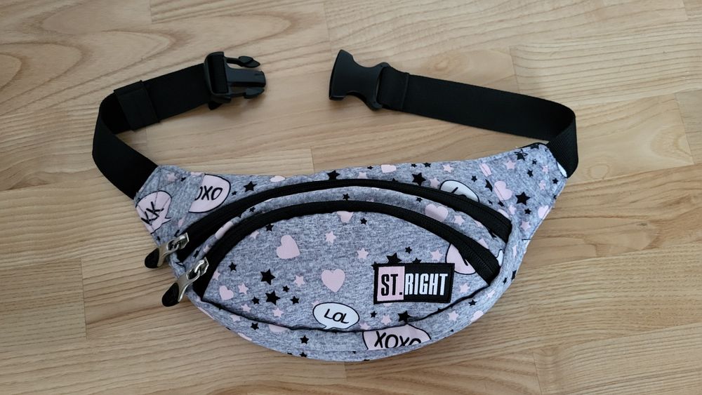 dla dziewczynki, ST. Majewski Saszetka na pasek - Nerka Slang, dla dzi