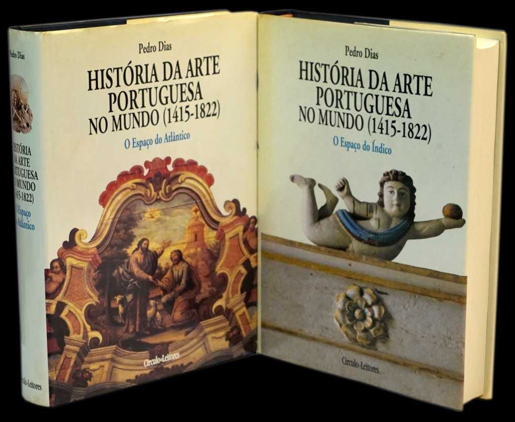 História da arte portuguesa no mundo (2 volumes) de Pedro Dias selados