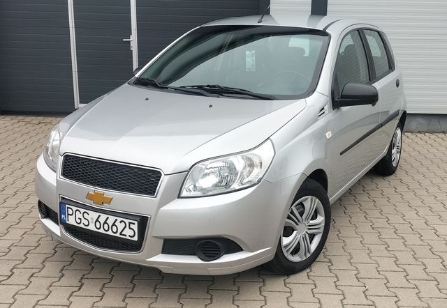 Chevrolet Aveo 1.2 16v Klimatyzacja Zarejestrowany Tylko 58 tys km !