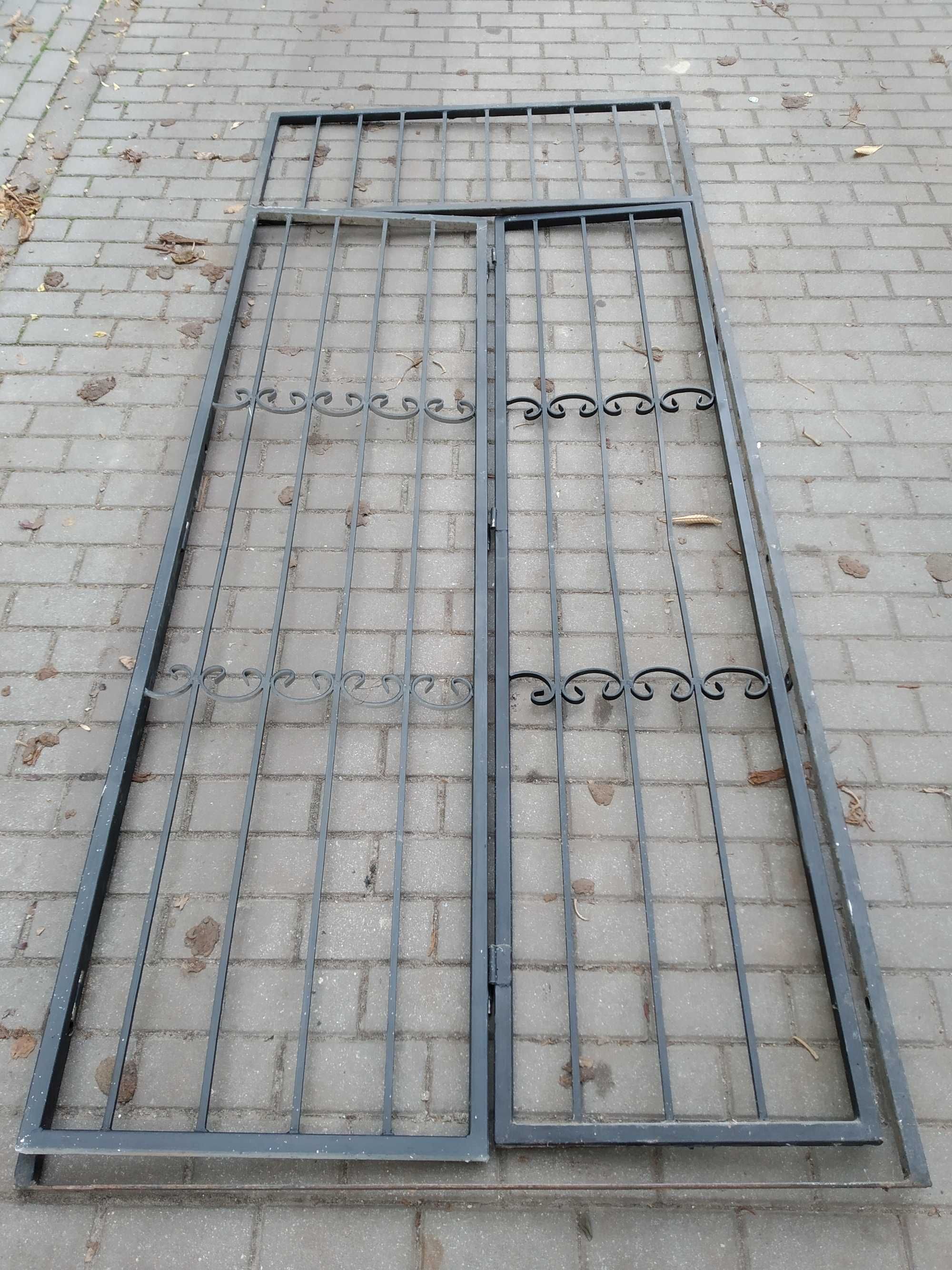 Krata metalowa drzwi i okno