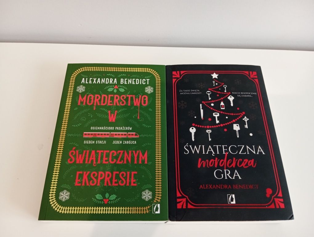 A.Benedict,Świąteczna mordercza gra,Morderstwo w świątecznym ekspresie