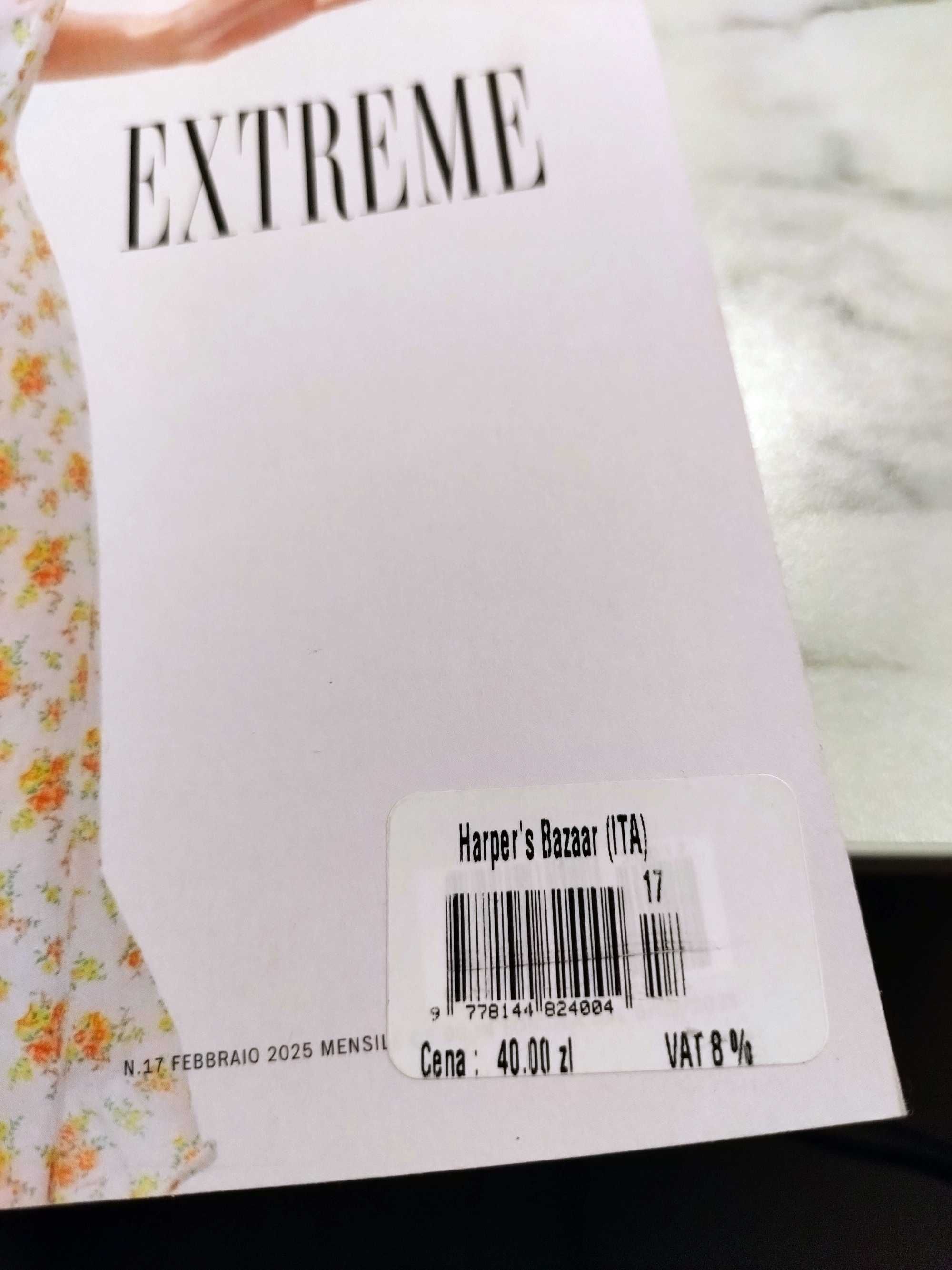Brytyjski Vogue Bazaar czasopismo