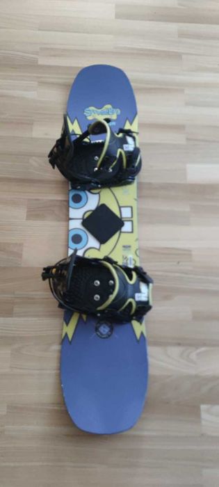 Deska snowboardowa snowboard dla dziecka Salomon 110 cm wiązania Flow