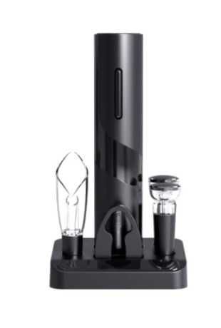 Умный штопор для вина Circle Joy Black Samurai 5 In 1