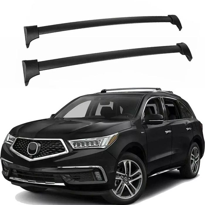 Перемички на рейлінги Acura MDX 2015-2020 OEM Чорні