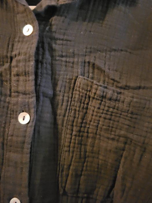 Komplet muslinowy czarny