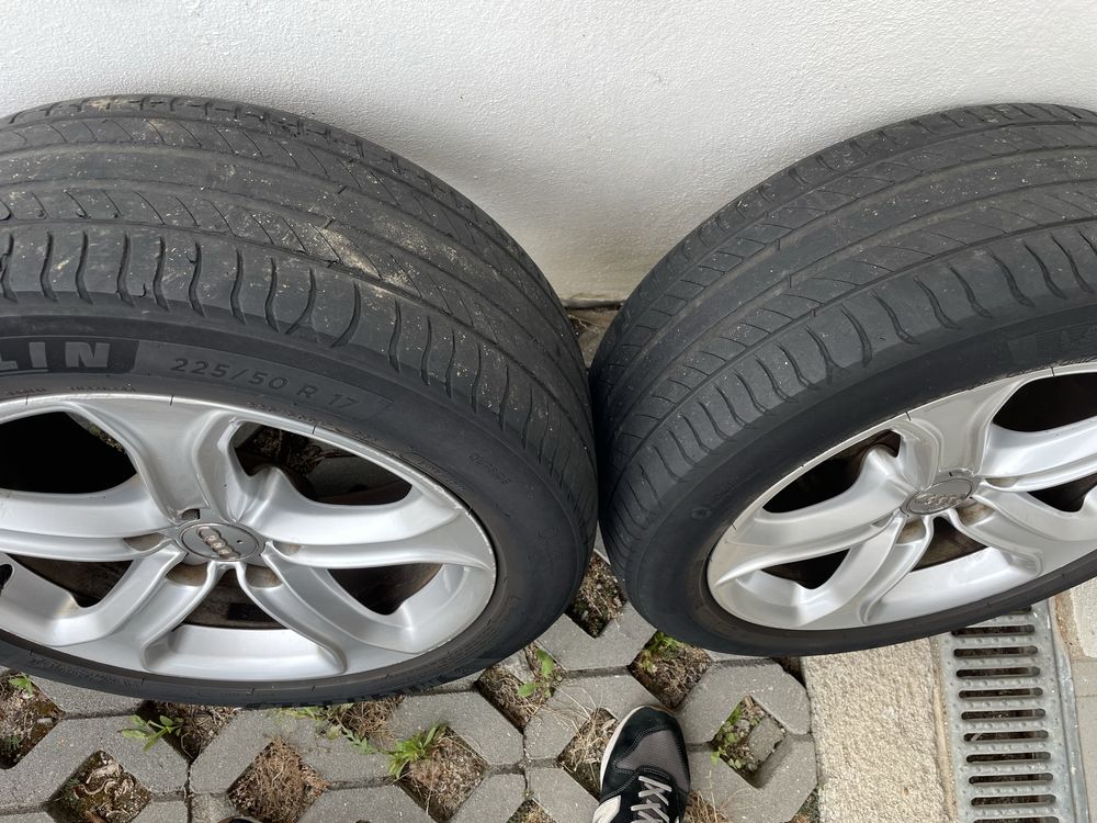 Jantes 17 Audi originais com pneus