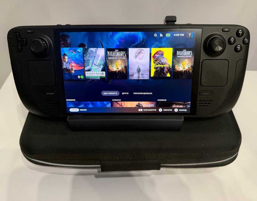Steam Deck OLED 1TB + Док-станція Ugreen (4K / 100W / 1000Mbps)