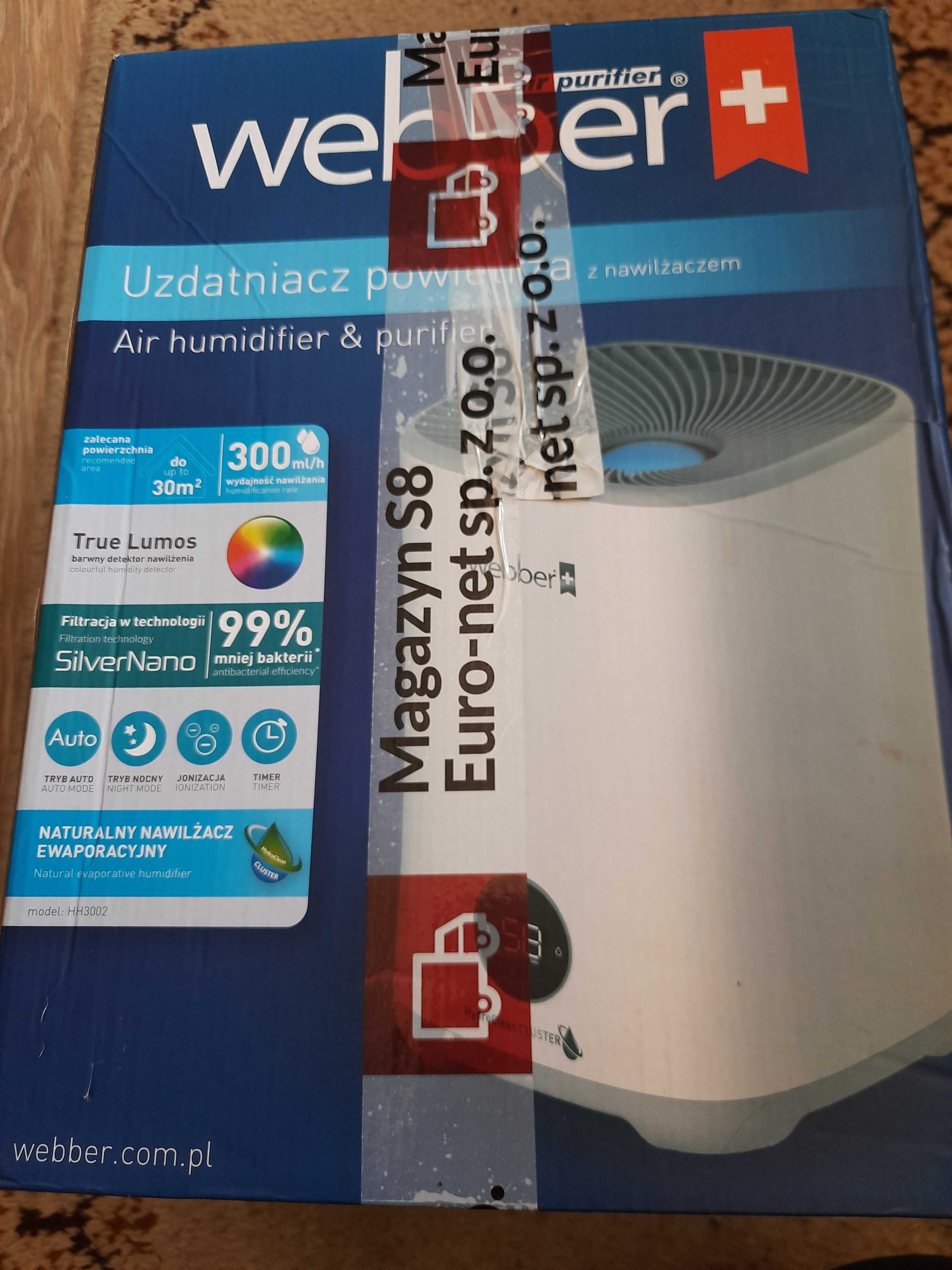 Nawilżacz, nowy, Webber