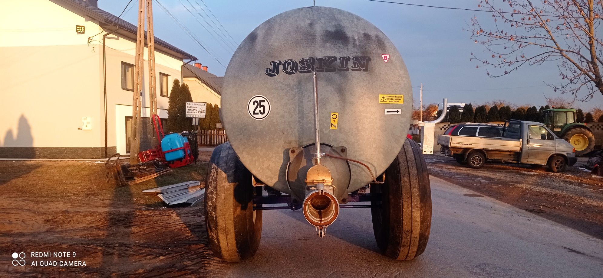 Beczkowóz asenizacyjny Beczka 7000l transport gratis