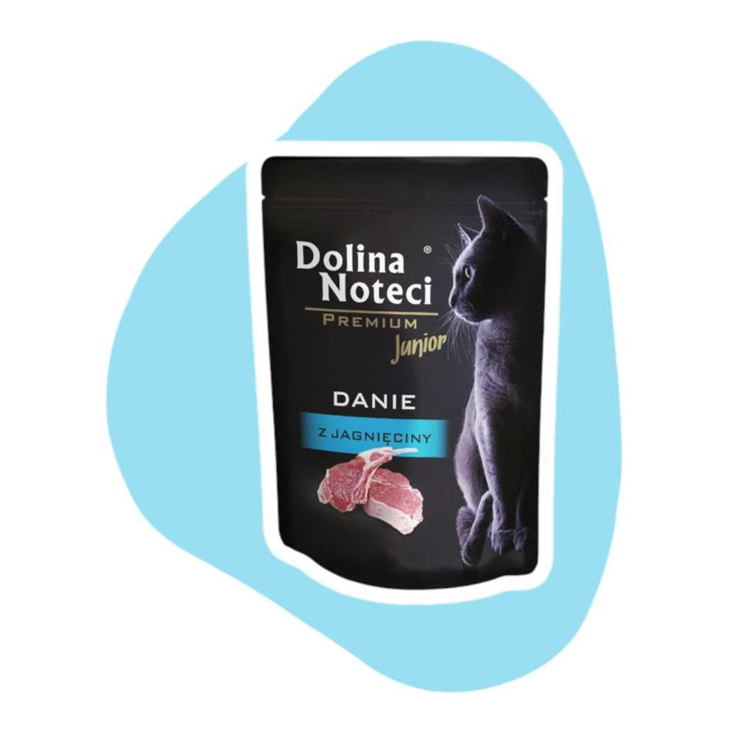Dolina Noteci Junior Danie z jagnięciny 6x85g dla kociąt