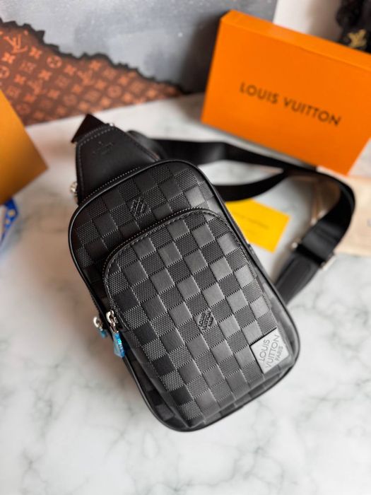 Чоловіча сумка слінг Louis Vuitton Avenue | sling bag LV | крос-боди