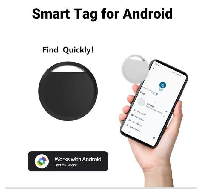RSH lokalizator GPS Bluetooth Android Google Centrum błękitny kolor