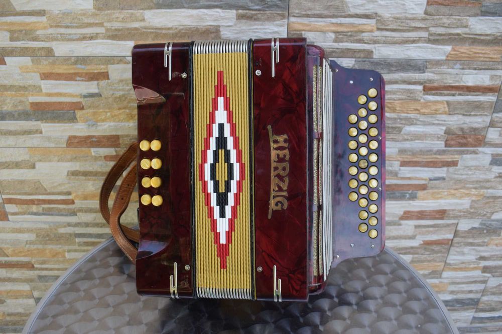 Concertina Hohner 3 Voz. Fa La Re