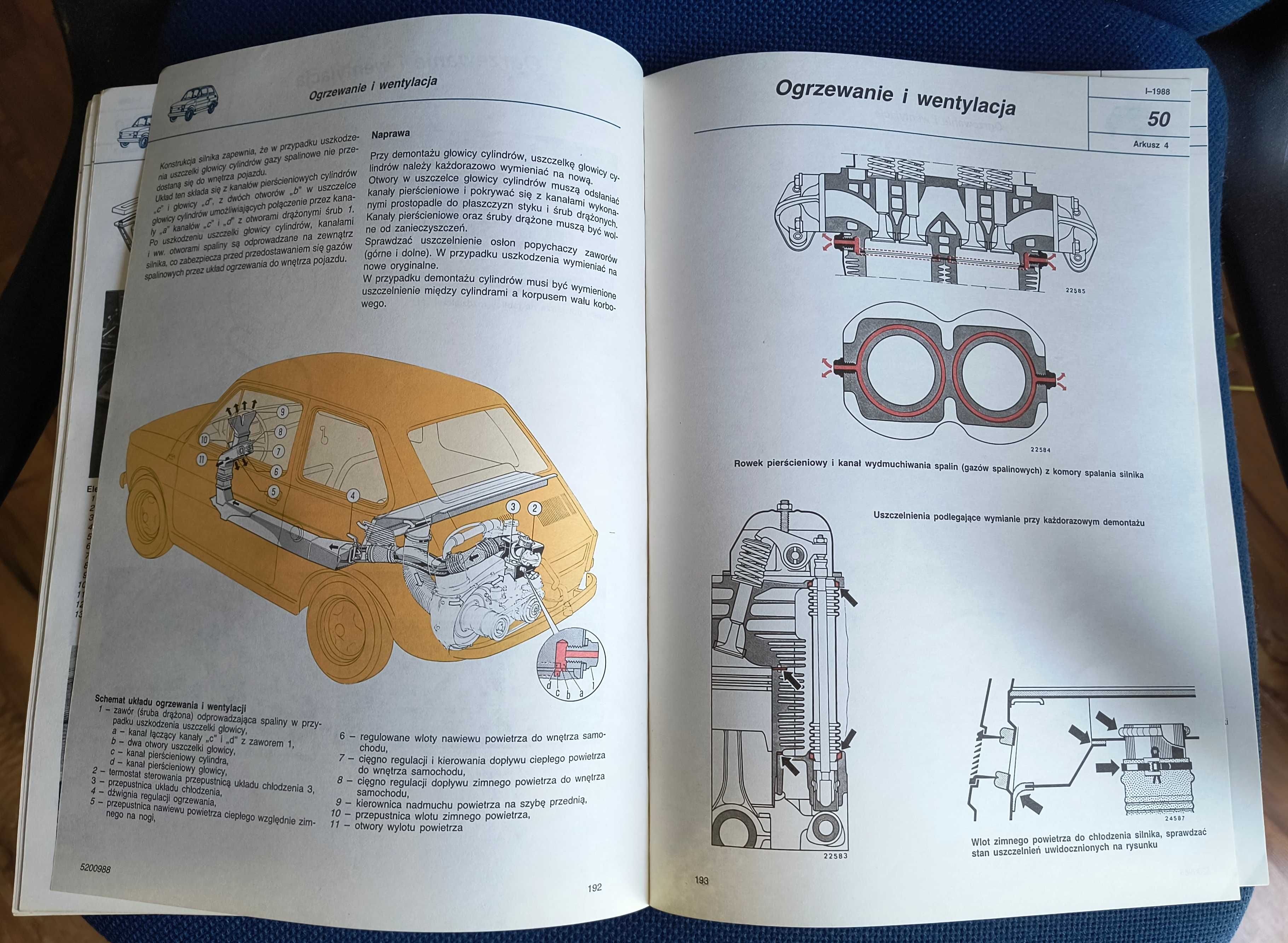 Autoryzowana instrukcja napraw Fiat 126p