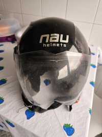 Capacete NAU Helmets N500 Solo M Preto