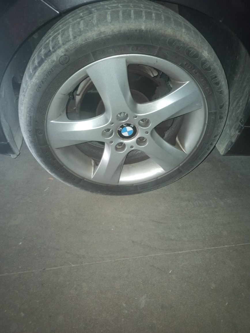 Jantes 17 5x120 com pneus 205/50/17
