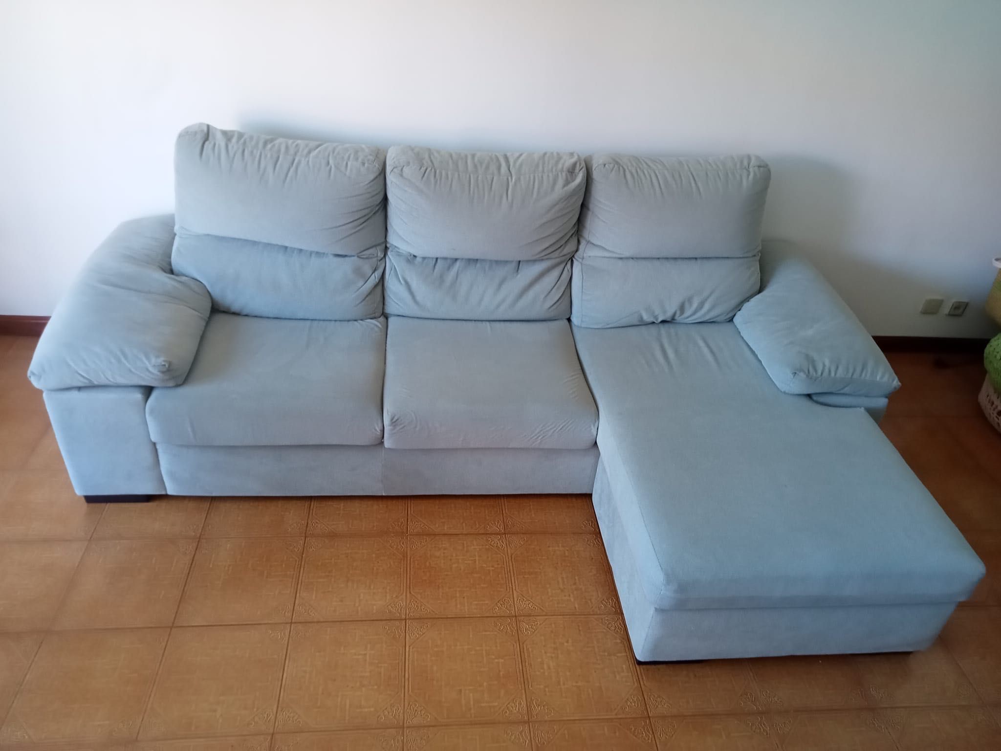 Sofá com chaise long ( ver oferta)