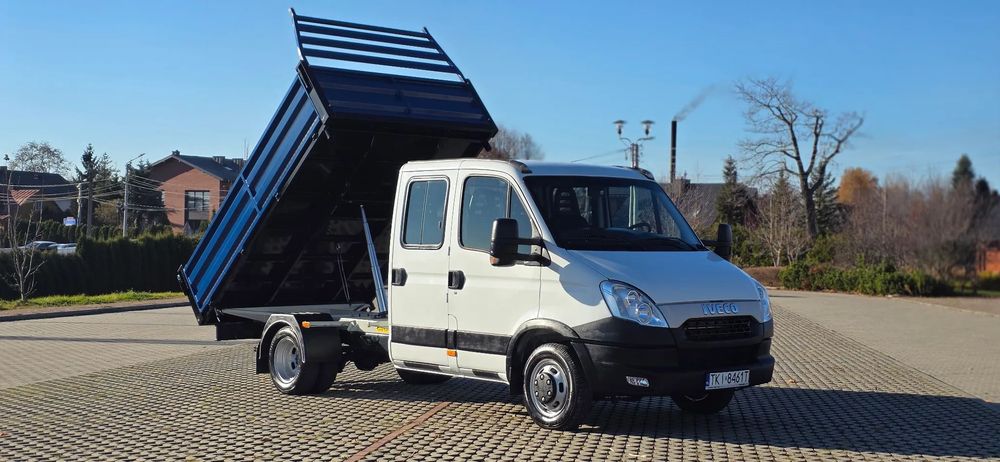 Iveco Daily  35C17 DOKA 7 OSOBOWY Wywrotka 3-STR_Super Stan Hak
