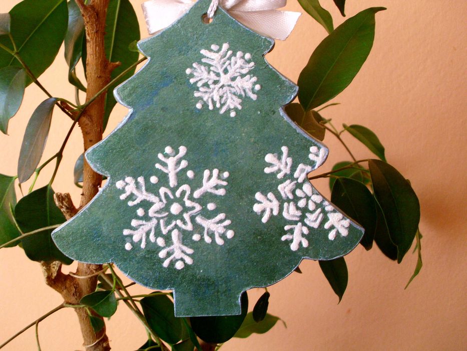 Bombki zestaw choinka dzwonek serce  ptaki renifer bałwan rękodzieło