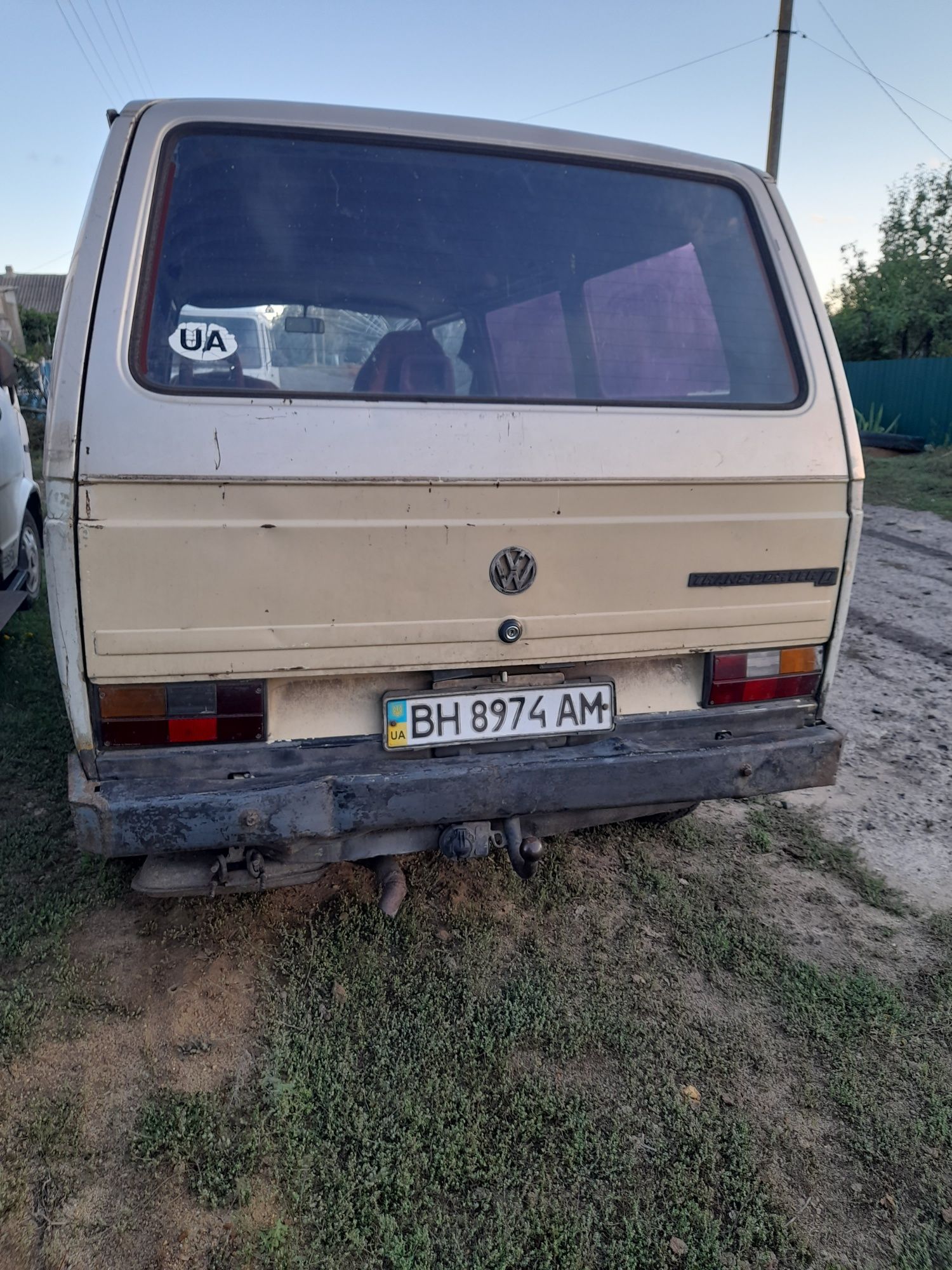 Volkswagen t3,1.9 груз-пас