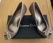 Sapato peep toe, Massimo Dutti