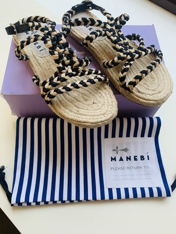 Продам сандали эспадрильи Manebi