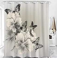 Шторка для ванни і душа тканинна, 180х200