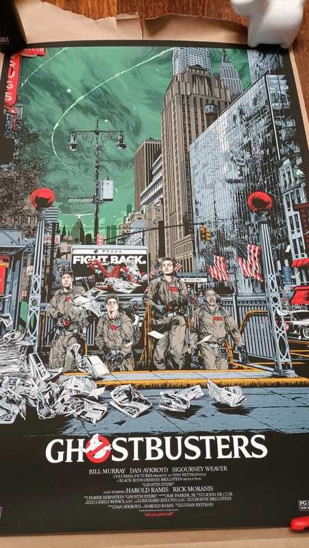Poster Ghostbusters Mondo limited edition