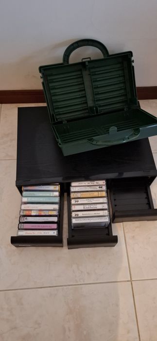 Caixas para guardar Cassetes (K7)