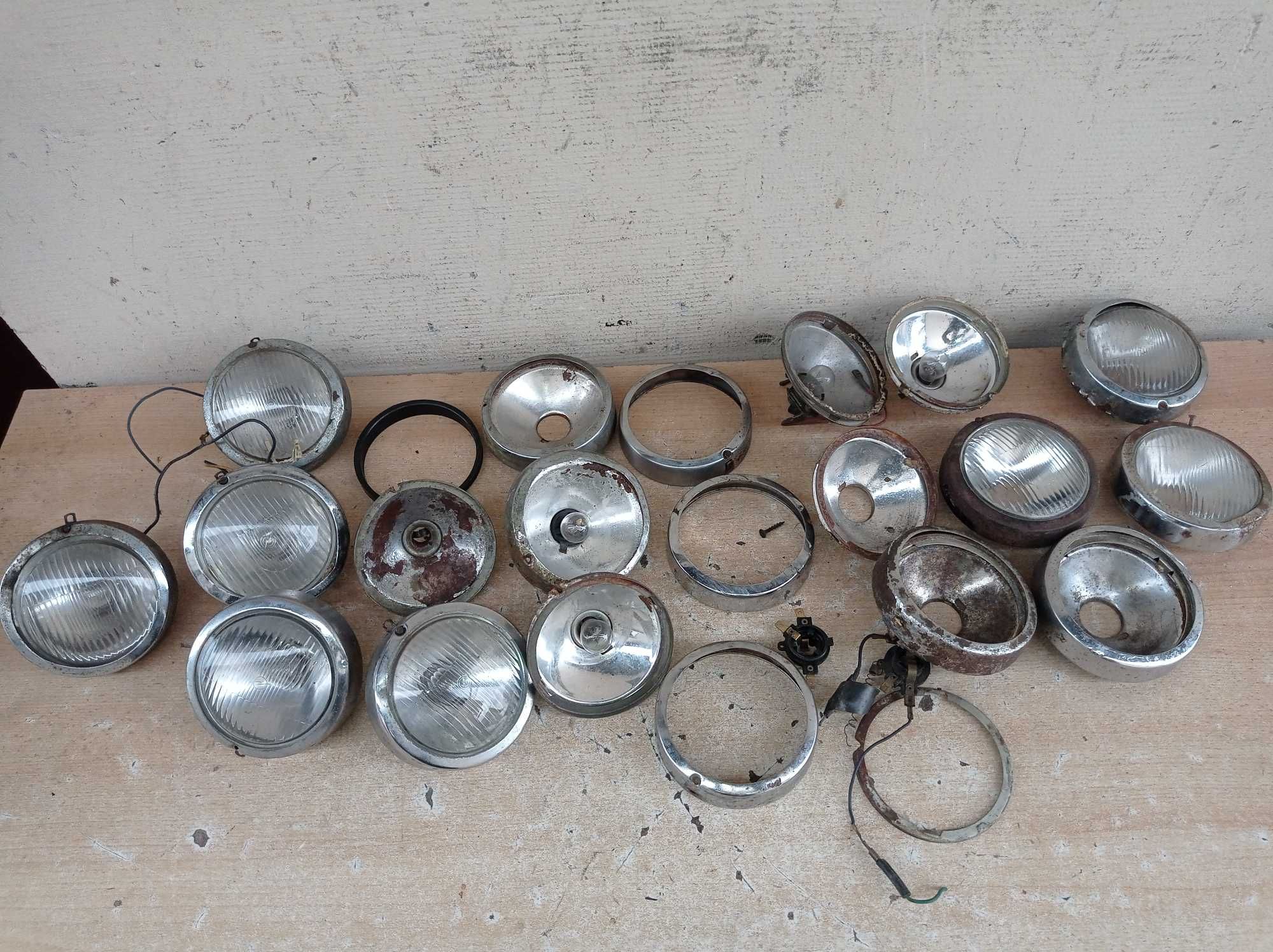 Lampy przód - motorynka - komar - Romet - części (25.3)