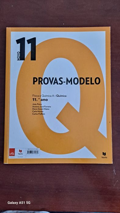 Livro Exercícios Física Química A