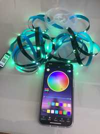 Tira Luz Led com de 4m  RGB Bluetooth