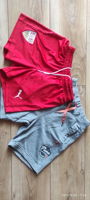 Dwie pary spodenek chłopięcych Puma rozm. 140 cm