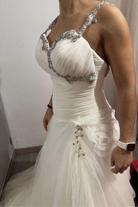 Vestido Noiva Tule publicitado pela Rita Pereira