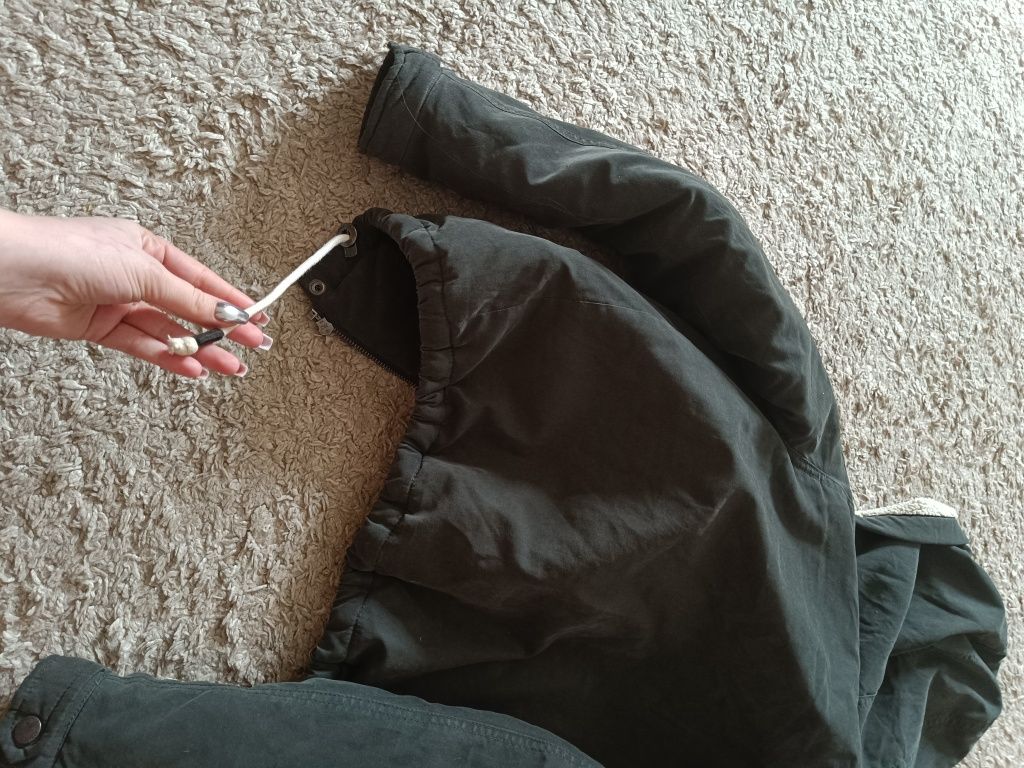 Kurtka only xs krótka khaki wiosna