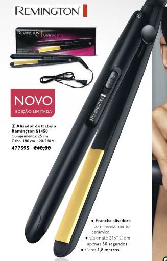 Alisador de Cabelo Remington