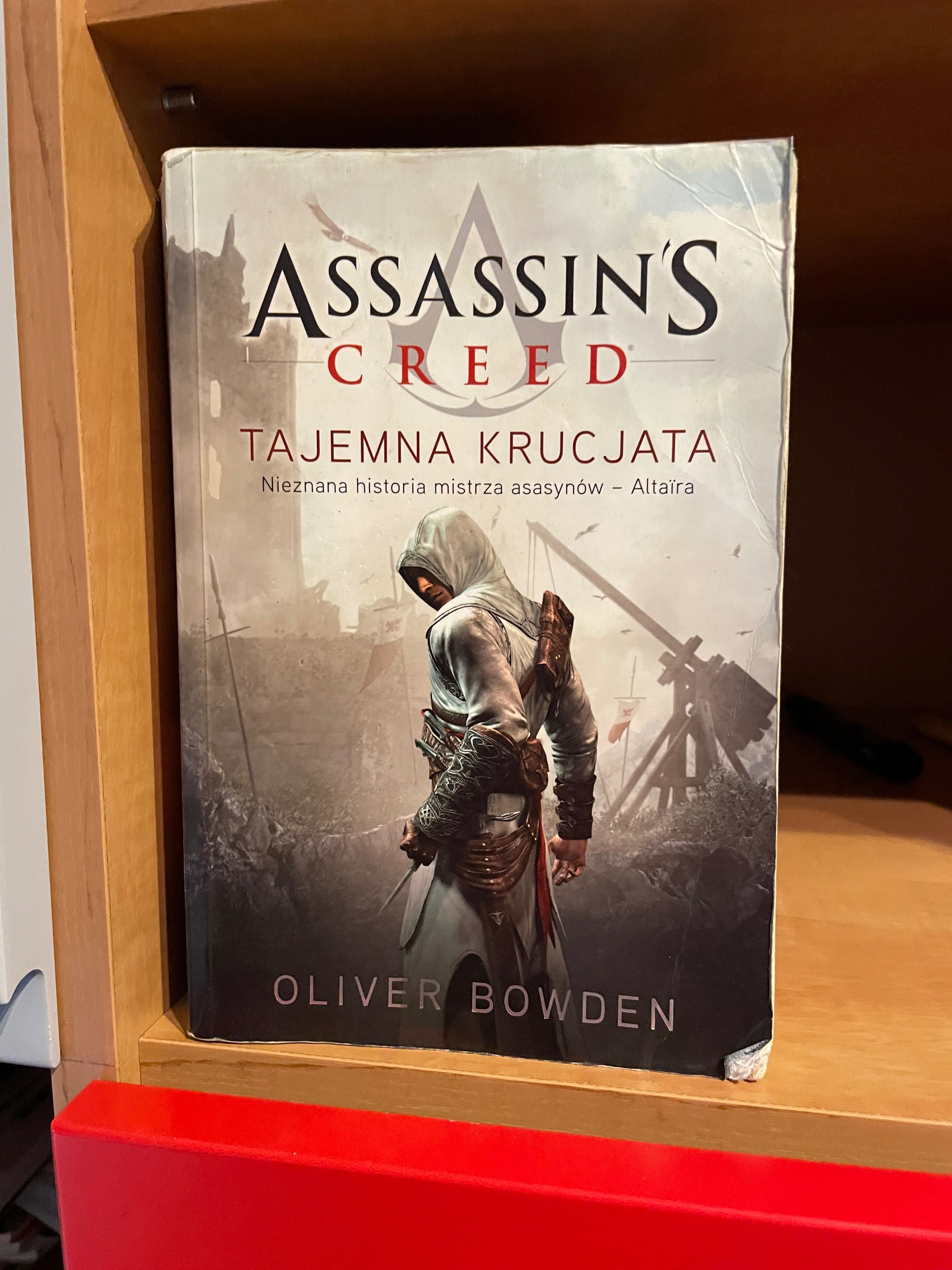 Kolekcja 4 książek Assasin's Creed Oliver Bowden na podstawie gry