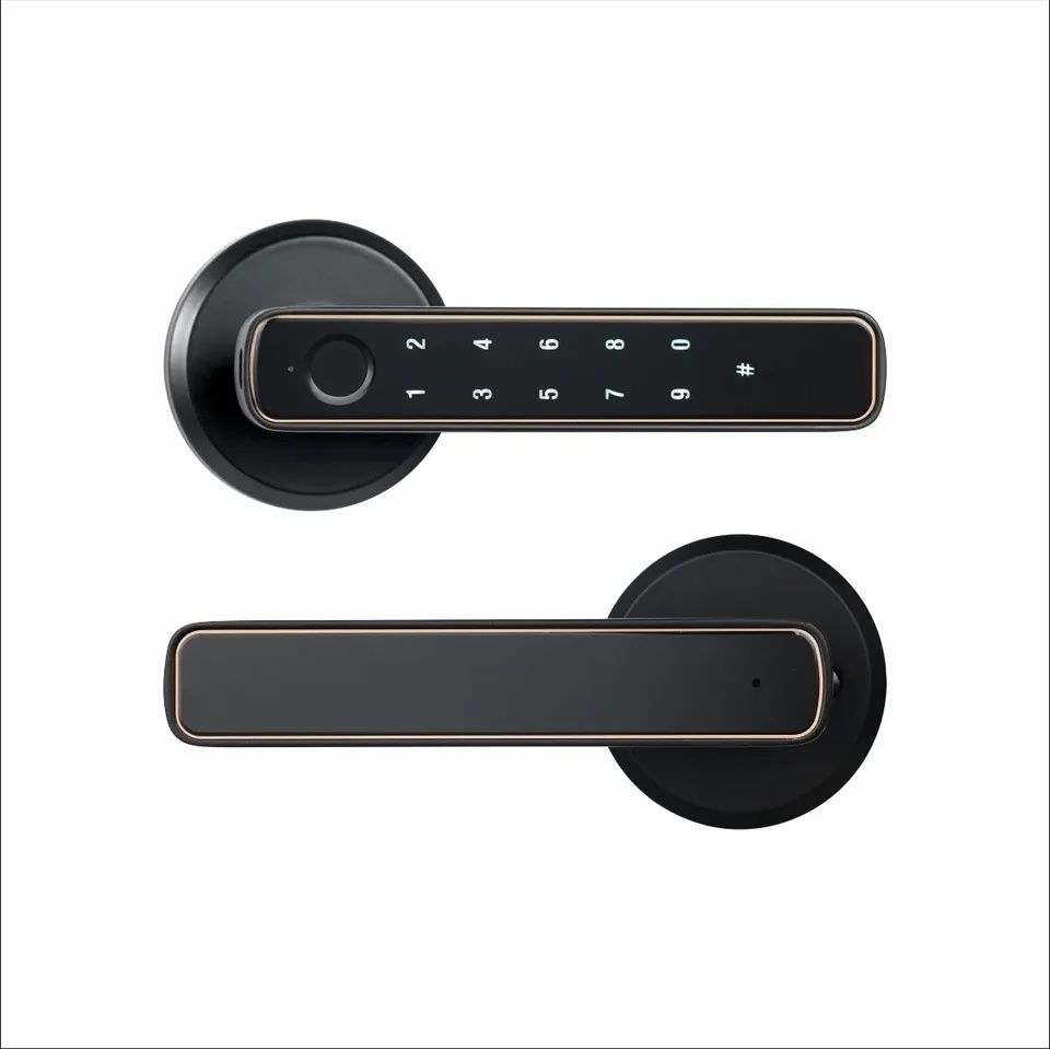 Zamek elektroniczny "SMART LOCK" klamka na kod/odcisk palca/PIN