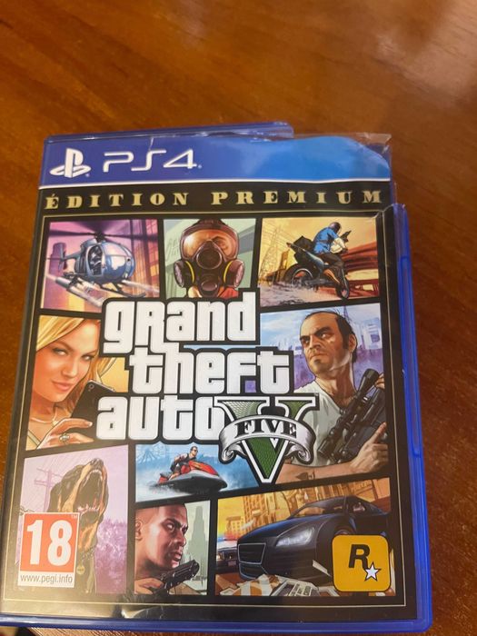 Диск для Playstation 4 Gta 5.