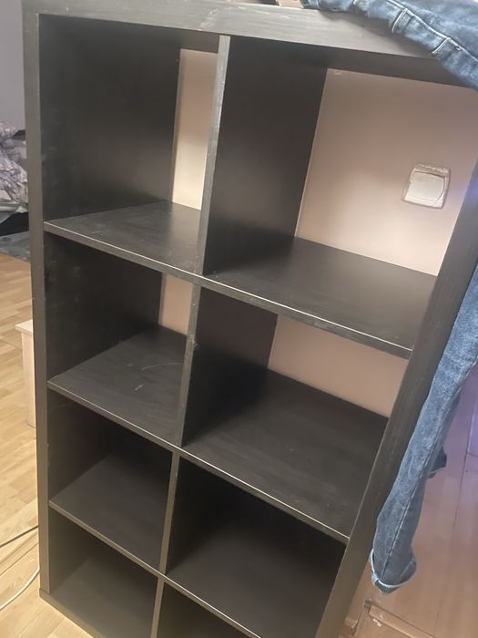Regał Ikea Kallax czarny